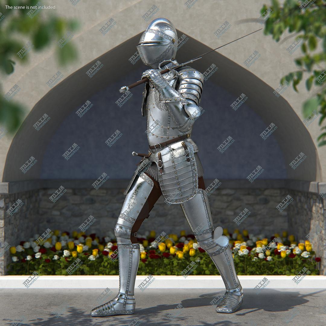 images/goods_img/20210313/3D Polished Knight Plate Armor Walking Pose/5.jpg